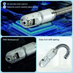 PIPECAMERA Core PRO 200M Κάμερα Επιθεώρησης Σωλήνα Σετ με 10,1'' οθόνη, DVR εγγραφη, 60 μέτρα καλώδιο, 1080p resolution, περιστρεφόμενη κάμερα 360° - Image 4
