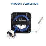PIPECAMERA Compact CS17 – Κάμερα Επιθεώρησης Σωληνώσεων Full HD 1080P με Κεφαλή 25mm, Οθόνη 7" DVR & Καλώδιο 30m - Image 4