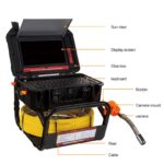 PIPECAMERA Essential PC-ES40 Κάμερα Επιθεώρησης Σωλήνα Σετ με 10.1 Οθόνη Αφής 1080p resolution 23mm Camera, Ανιχνευτής 512HZ Pipe Locator, 30m cable ,meter counter - Image 2